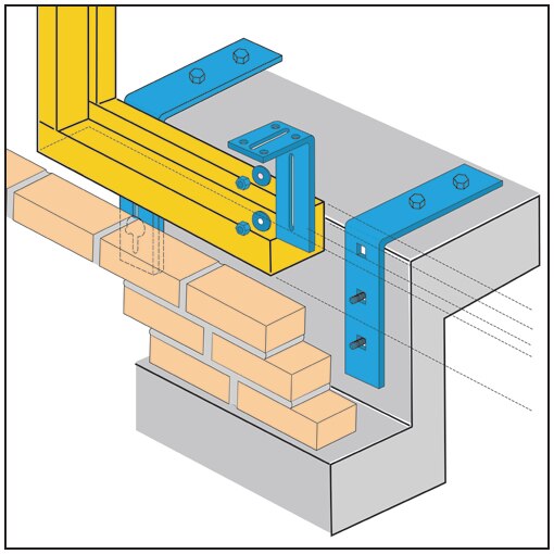 Adjustable frame bracket